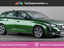 Green Used 2022 Peugeot 308 Active Premium Hatchback | £15,347 (Fair price)