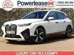 White Used 2023 BMW iX M Sport SUV | £36,944 (Super price)