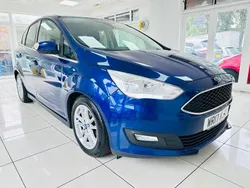Blue Used 2017 Ford C-MAX Zetec MPV | £4,400 (Fair price)