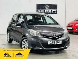 Grey Used 2012 Toyota Yaris Multidrive S Hatchback | £5,500 (Fair price)