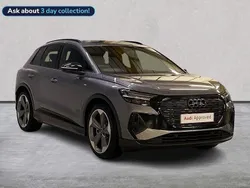 Grey Used 2025 Audi Q4 e-tron Black Edition SUV | £41,016