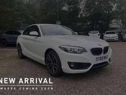 White Used 2019 BMW 218 Sport Line Coupe | £15,100 (Good price)
