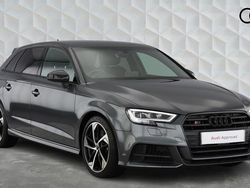 Grey Used 2019 Audi S3 Sportback Black Edition Hatchback | £27,650 (Fair price)