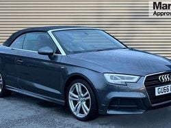 Grey Used 2016 Audi A3 Cabriolet S-Line Cabriolet | £13,893 (Fair price)