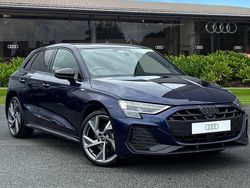 Blue New 2025 Audi A3 Sportback Black Edition Hatchback | £36,855 (Super price)