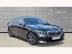 Black Used 2025 BMW 520 M Sport Sedan | £44,697 (Fair price)