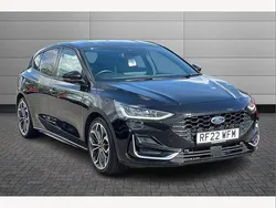 Black Used 2022 Ford Focus ST-Line Hatchback | £15,494 (Fair price)