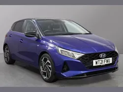 Blue Used 2021 Hyundai i20 SE Hatchback | £15,115 (Expensive)
