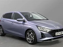 Meta blue Used 2025 Hyundai i20 Ultimate Hatchback | £20,827 (A bit pricey)