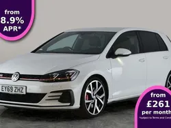 White Used 2019 VW Golf VII GTI Hatchback | £16,956 (Good price)