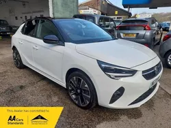 White Used 2022 Vauxhall Corsa-e Elite Hatchback | £11,975 (Fair price)