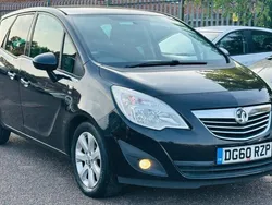 Black Used 2011 Vauxhall Meriva MPV | £1,590 (Good price)