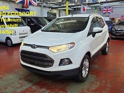 White Used 2014 Ford Ecosport Titanium SUV | £8,995 (A bit pricey)