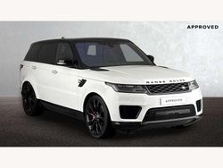 White Used 2021 Land Rover Range Rover Sport HSE SUV | £38,980 (Super price)