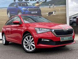 Velvet red metallic Used 2022 Skoda Scala SE L Hatchback | £16,490 (Fair price)