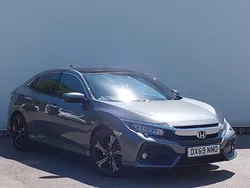 Grey Used 2019 Honda Civic Prestige Hatchback | £17,698 (Fair price)