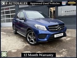 Blue Used 2018 Mercedes GLE350 AMG SUV | £22,990 (Fair price)