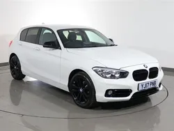 White Used 2017 BMW 120 Sport Line Hatchback | £10,600 (Fair price)