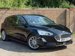 Black Used 2019 Ford Focus Titanium X Hatchback | £9,650 (Fair price)