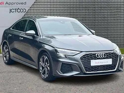 Grey Used 2023 Audi A3 S-Line Sedan | £22,626 (Fair price)