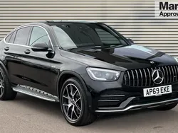 Black Used 2020 Mercedes GLC43 AMG Premium Coupe | £36,043 (Super price)