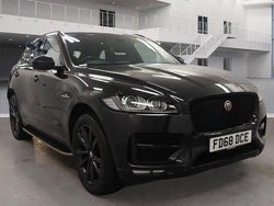 Black Used 2018 Jaguar F-Pace R-Sport SUV | £12,950 (Fair price)