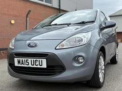 Silver Used 2015 Ford Ka Zetec Hatchback | £4,425 (Fair price)