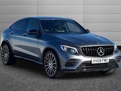 Selenite grey Used 2018 Mercedes GLC250 AMG Line Premium Plus Coupe | £24,795 (A bit pricey)