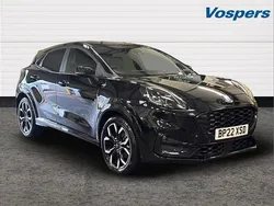 Black Used 2022 Ford Puma Gen-E ST-Line X SUV | £16,500
