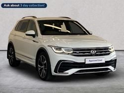 White Used 2023 VW Tiguan R-line Edition SUV | £27,990 (Fair price)