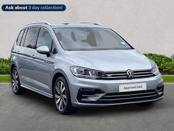 Silver New 2025 VW Touran R-line MPV | £34,872