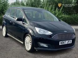 Black Used 2017 Ford Grand C-Max Titanium MPV | £9,999 (Fair price)