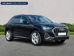 Black Used 2025 Audi Q3 S-Line SUV | £34,890 (Fair price)
