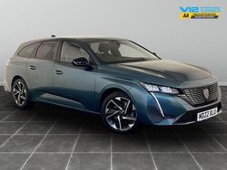 Blue Used 2022 Peugeot 308 Active Premium Estate | £11,695 (Fair price)