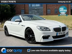 White Used 2014 BMW 640 Cabriolet M Sport Cabriolet | £11,295 (Fair price)