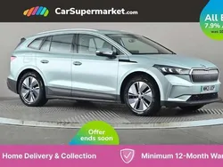 Silver Used 2021 Skoda Enyaq iV Lounge SUV | £19,676 (Good price)