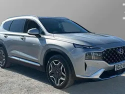 Silver Used 2022 Hyundai Santa Fe Ultimate SUV | £31,415 (A bit pricey)