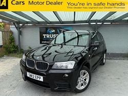 Black Used 2012 BMW X3 M Sport SUV | £7,990 (Good price)