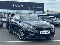 Black Used 2021 Kia Ceed GT-Line Hatchback | £16,295 (Fair price)
