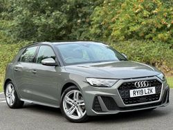 Grey Used 2019 Audi A1 Sportback S-Line Hatchback | £14,391 (Fair price)