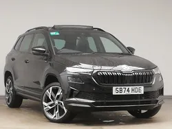 Black Used 2024 Skoda Karoq SportLine SUV | £29,498 (A bit pricey)