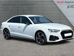 White Used 2023 Audi A4 Black Edition Sedan | £27,297 (Fair price)