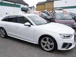 White Used 2024 Audi A4 S-Line Estate | £29,995 (A bit pricey)