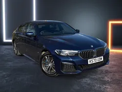 Blue Used 2020 BMW 530e M Sport Sedan | £21,990 (Fair price)