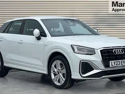 White Used 2023 Audi Q2 S-Line SUV | £23,198 (Good price)