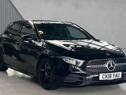 Cosmos black metallic Used 2018 Mercedes A200 AMG Line Premium Hatchback | £17,224 (A bit pricey)