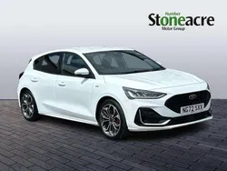 White Used 2023 Ford Focus ST-Line Hatchback | £19,500 (A bit pricey)