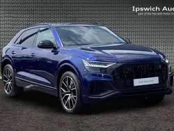 Blue Used 2021 Audi SQ8 Black Edition SUV | £55,771 (Fair price)