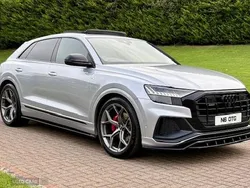 Silver Used 2021 Audi Q8 Black Edition SUV | £37,795 (Fair price)