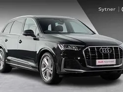 Black Used 2023 Audi Q7 S-Line SUV | £47,500 (Fair price)